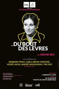 Immortelle Barbara – « …Du bout des lèvres » au Grand Rex à Paris, le 18/09/2023